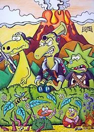 The Terrible Thunderlizards tv show poster