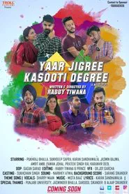 Yaar Jigree Kasooti Degree tv show poster