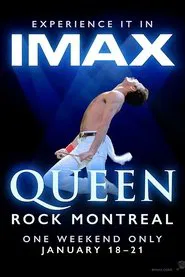 Queen Rock Montreal movie poster