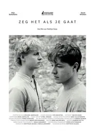 Zeg het als je gaat movie poster