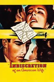 Indiscretion of an American Wife movie poster