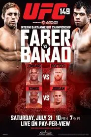 UFC 149: Faber vs. Barao movie poster