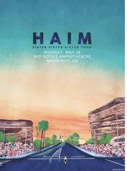 HAIM: Red Rocks Amphitheatre movie poster