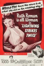 Poster do filme Lightning Strikes Twice