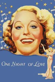 Poster do filme One Night of Love