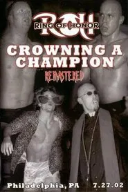 ROH Crowning a Champion movie poster