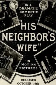His Neighbor's Wife movie poster