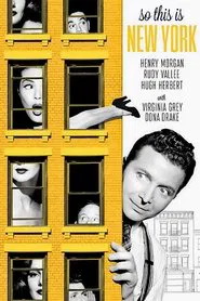 So This Is New York movie poster