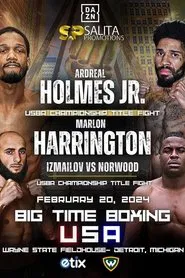 Ardreal Holmes Jr vs. Marlon Harrington movie poster