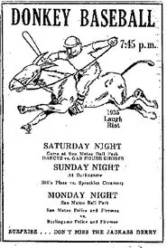 Donkey Baseball movie poster