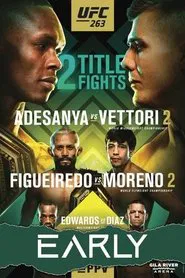 UFC 263: Adesanya vs. Vettori 2 - Early Prelims movie poster