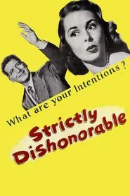 Strictly Dishonorable movie poster