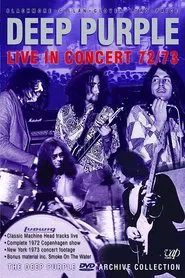 Deep Purple: Live in concert 72/73 movie poster