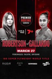 Taylah Robertson vs. Gloria Gallardo movie poster