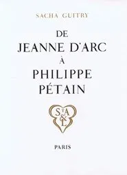 Poster do filme From Joan of Arc to Philippe Pétain