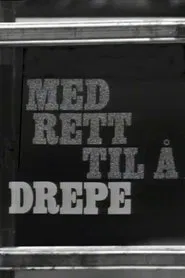 Med rett til å drepe movie poster
