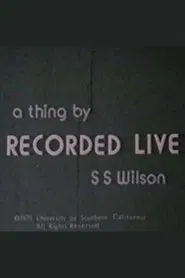 Recorded Live movie poster