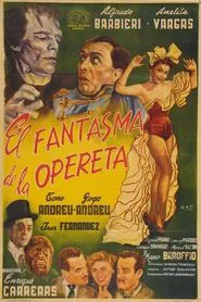 El fantasma de la opereta movie poster