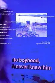 to boyhood, i never knew him movie poster