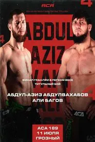 ACA 189: Abdulvakhabov vs. Bagov 4 movie poster