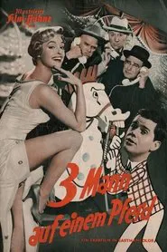 Drei Mann auf einem Pferd movie poster