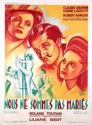 We Are Not Married movie poster