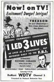 I Led Three Lives tv show poster