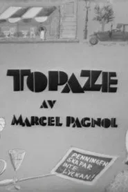 Topaze movie poster