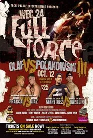 WEC 24: Full Force movie poster