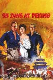 55 Days at Peking movie poster