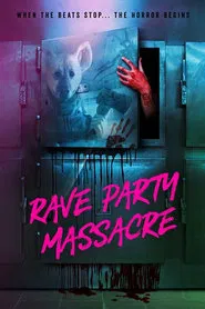 Poster do filme O Massacre na Rave
