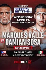 Marques Valle vs. Damian Sosa movie poster