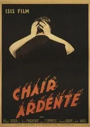Burning chair movie poster