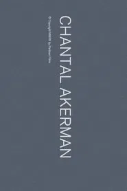 Chantal Akerman movie poster
