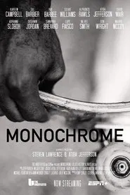 Monochrome movie poster