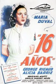 Dieciséis años movie poster