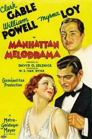 Manhattan Melodrama movie poster