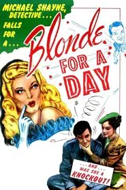 Blonde for a Day movie poster