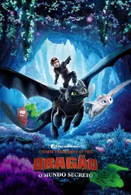 Poster do filme Como Treinar o Seu Dragão 3
