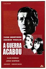 Poster do filme A Guerra Acabou