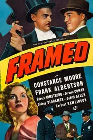 Framed movie poster