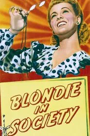 Blondie in Society movie poster