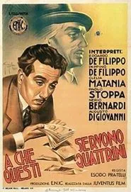 Poster do filme A che servono questi quattrini?