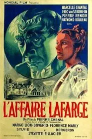 Poster do filme The Lafarge Case