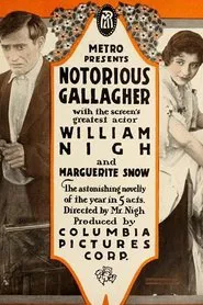 Notorious Gallagher; or, His Great Triumph movie poster