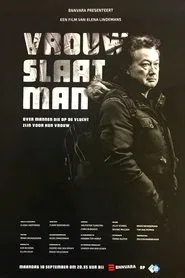Vrouw slaat man movie poster
