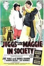 Jiggs and Maggie in Society movie poster