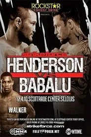 Strikeforce: Henderson vs. Babalu II movie poster