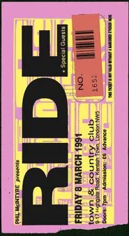 Ride ‎– Town And Country Club 07.03.91 movie poster