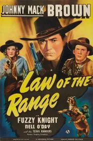 Law of the Range movie poster